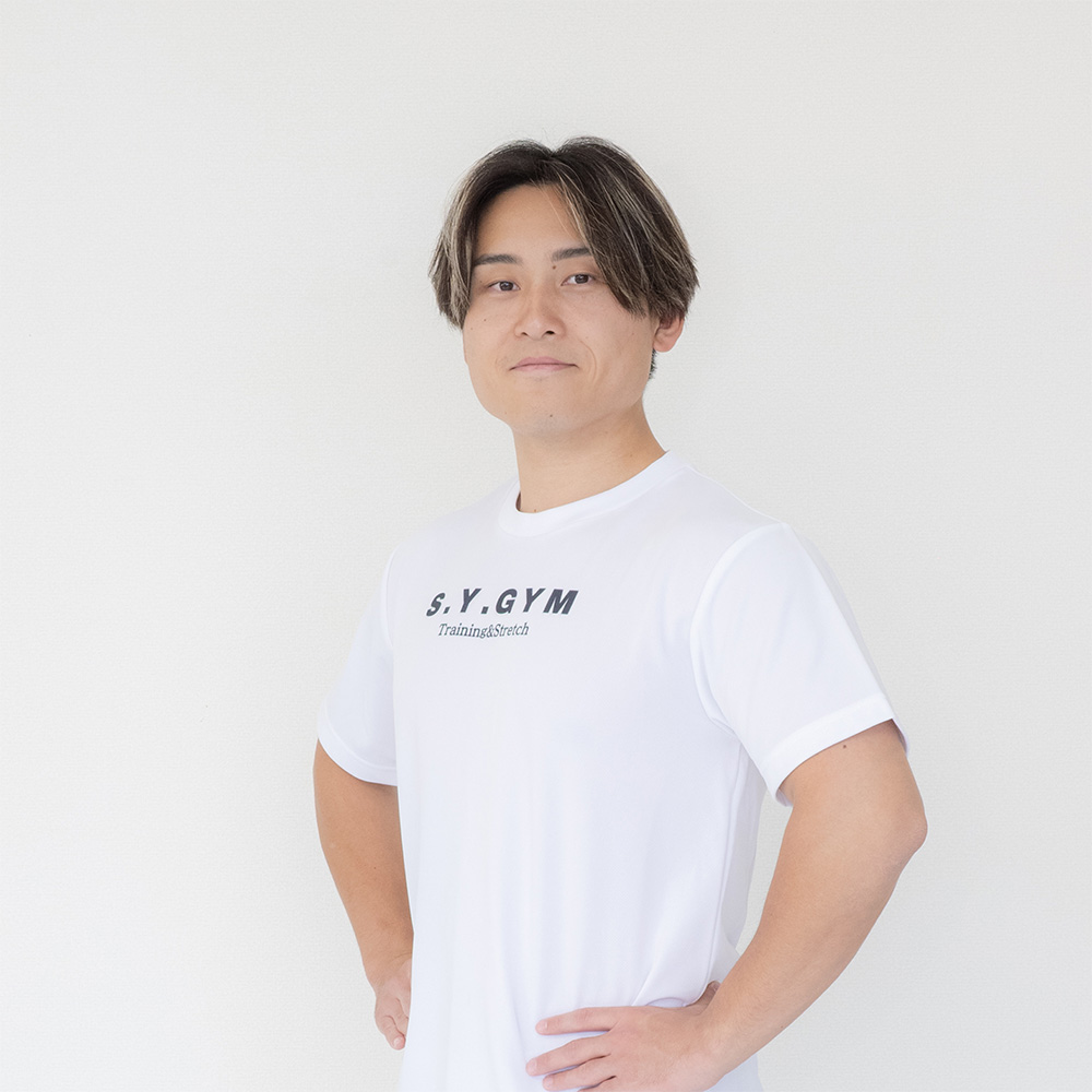 S.Y.Pilatesのピラティスインストラクター SATORU